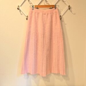 LS Collection Angora Pink A Line Skirt Size 2 Lined